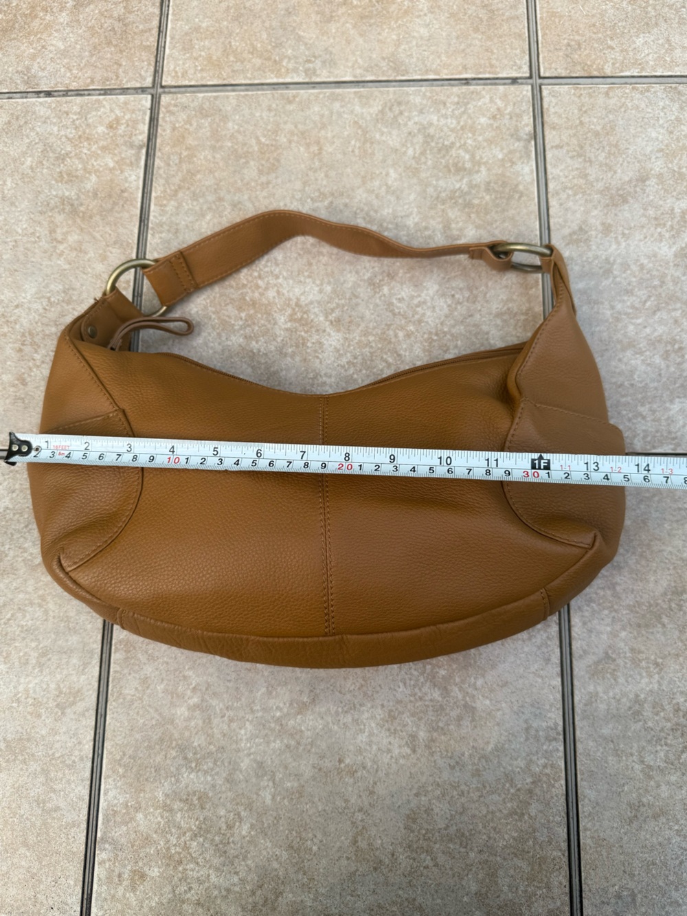 Hobo International Vintage Tan Leather Bag - Picture 8 of 16